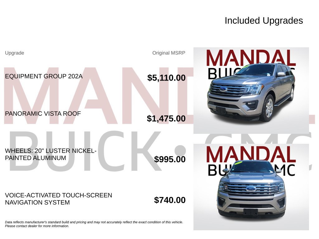 Used 2020 Ford Expedition XLT w/ Equipment Group 202A AWD/4WD image 5