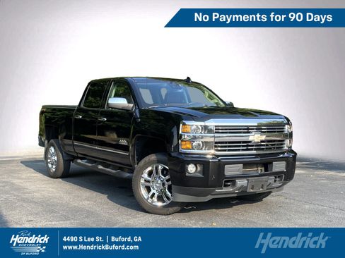 Used 2017 Chevrolet Silverado 2500 High Country w/ Snow Plow Prep Package AWD/4WD image 1