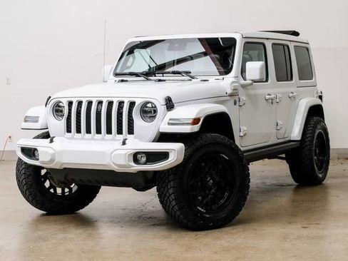 Used 2021 Jeep Wrangler Unlimited Sahara w/ Cold Weather Group AWD/4WD image 1