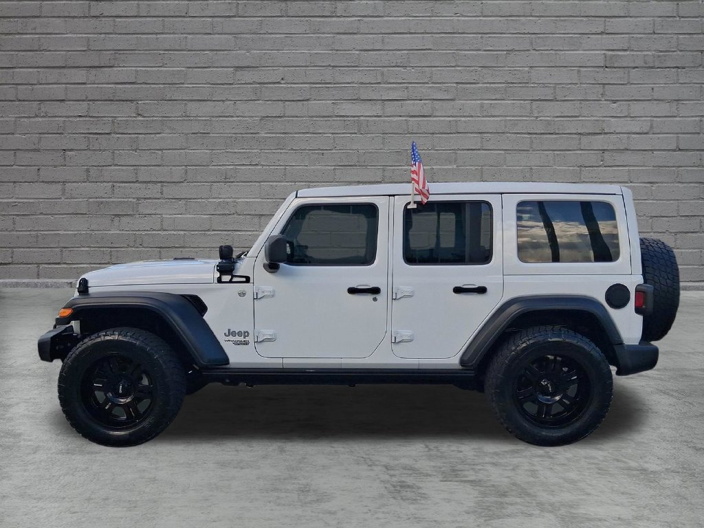 Used 2020 Jeep Wrangler Unlimited Sport S w/ Sun And Sound Package AWD/4WD image 4