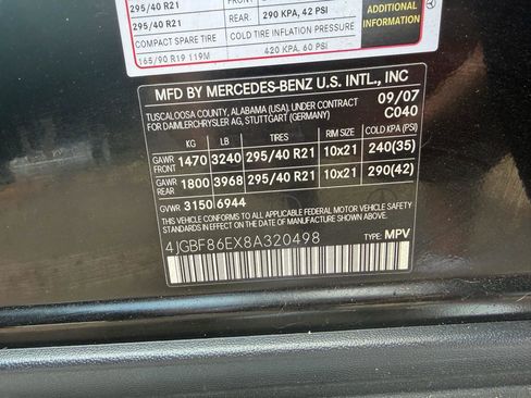 Used 2008 Mercedes-Benz GL 550 4MATIC image 30