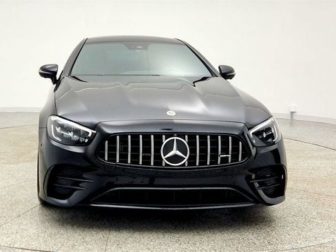 Used 2021 Mercedes-Benz E 450 4MATIC Coupe w/ AMG Line image 2