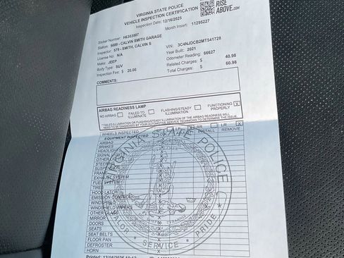 Used 2021 Jeep Compass Limited w/ Elite Exterior Group image 35