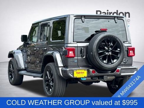Used 2021 Jeep Wrangler Unlimited Sahara AWD/4WD image 4