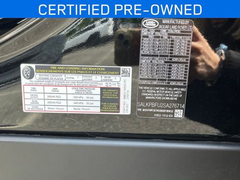 Certified 2025 Land Rover Range Rover Long Wheelbase SE AWD/4WD image 22
