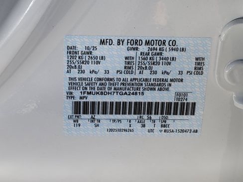 New 2026 Ford Explorer Active w/ Active Comfort Package image 14