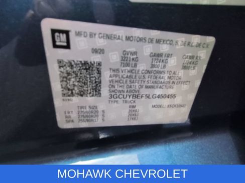 Used 2020 Chevrolet Silverado 1500 Custom w/ Custom Value Package AWD/4WD image 34