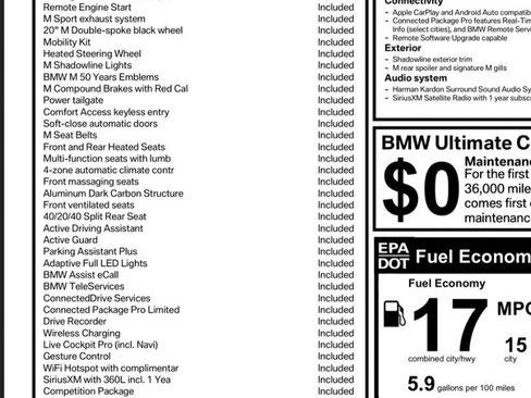 Used 2023 BMW M5 w/ Competition Package image 8