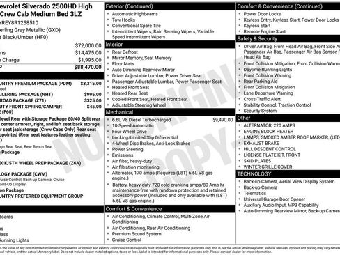 Used 2024 Chevrolet Silverado 2500 High Country w/ High Country Premium Package image 5