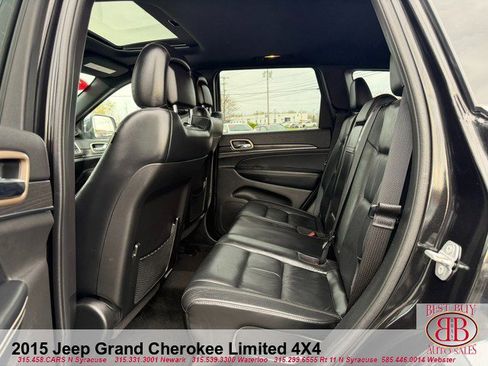 Used 2015 Jeep Grand Cherokee Limited AWD/4WD image 12