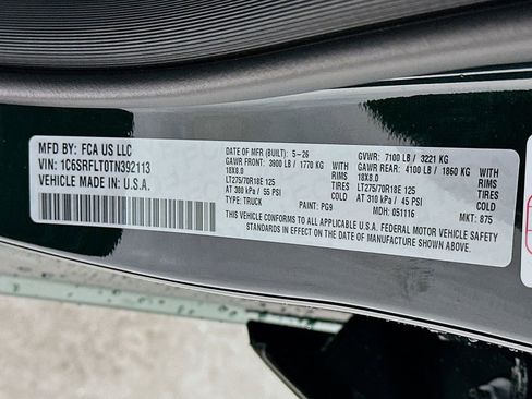 New 2026 RAM 1500 Rebel AWD/4WD image 19