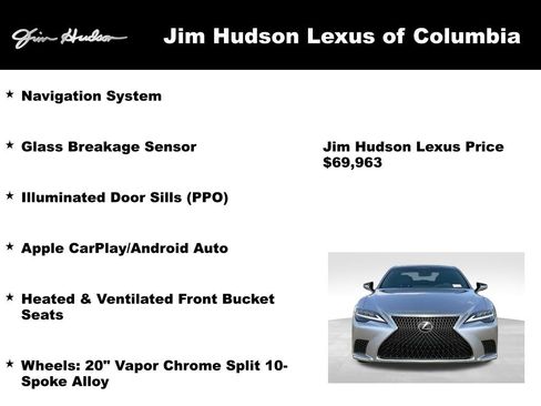 Used 2022 Lexus LS 500 image 3