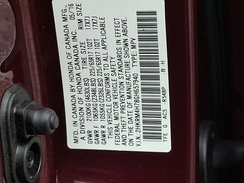 Used 2016 Honda CR-V EX-L image 28