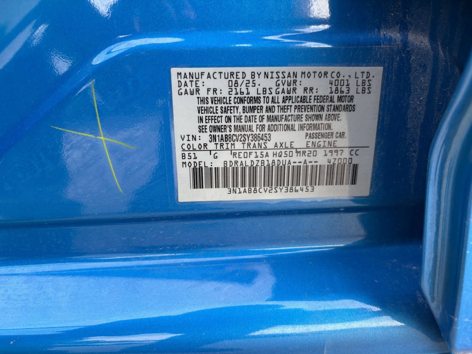 Used 2025 Nissan Sentra SV FWD image 22