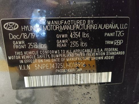Used 2020 Hyundai Sonata SEL Plus w/ Cargo Package FWD image 33
