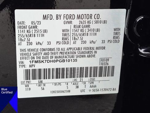 Certified 2023 Ford Explorer XLT w/ Equipment Group 202A RWD image 38