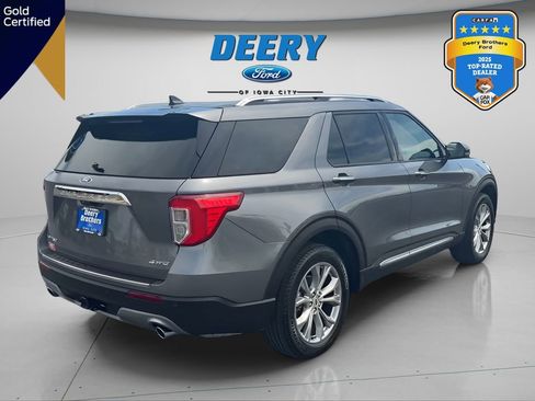 Certified 2023 Ford Explorer Limited w/ Limited Technology Package AWD/4WD image 9