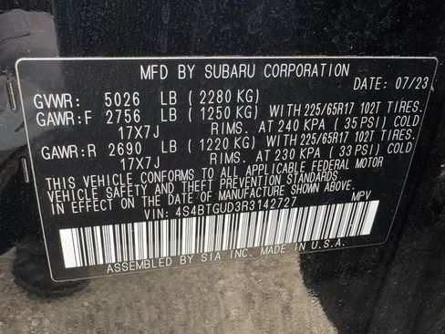 Used 2024 Subaru Outback Wilderness image 28