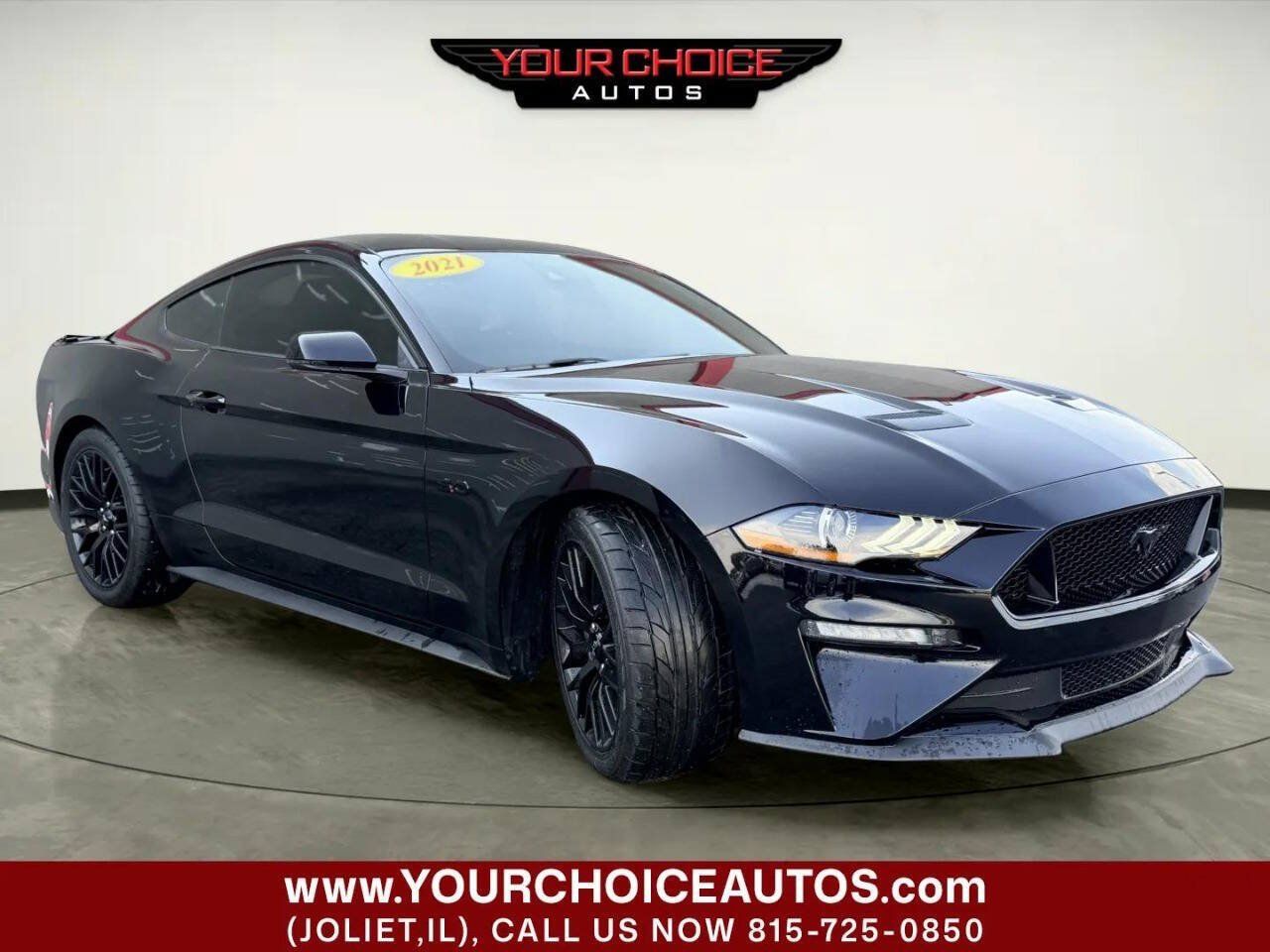 Used 2021 Ford Mustang GT Premium w/ GT Performance Package RWD image 8
