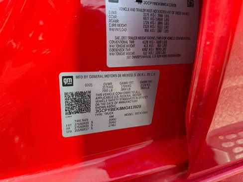 Used 2021 Chevrolet Silverado 1500 Custom w/ Safety Confidence Package image 33