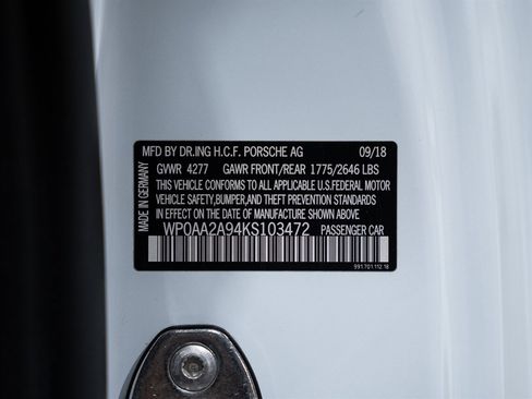Used 2019 Porsche 911 Carrera 4 AWD/4WD image 27