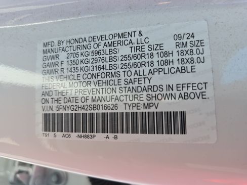 Used 2025 Honda Pilot EX-L image 35