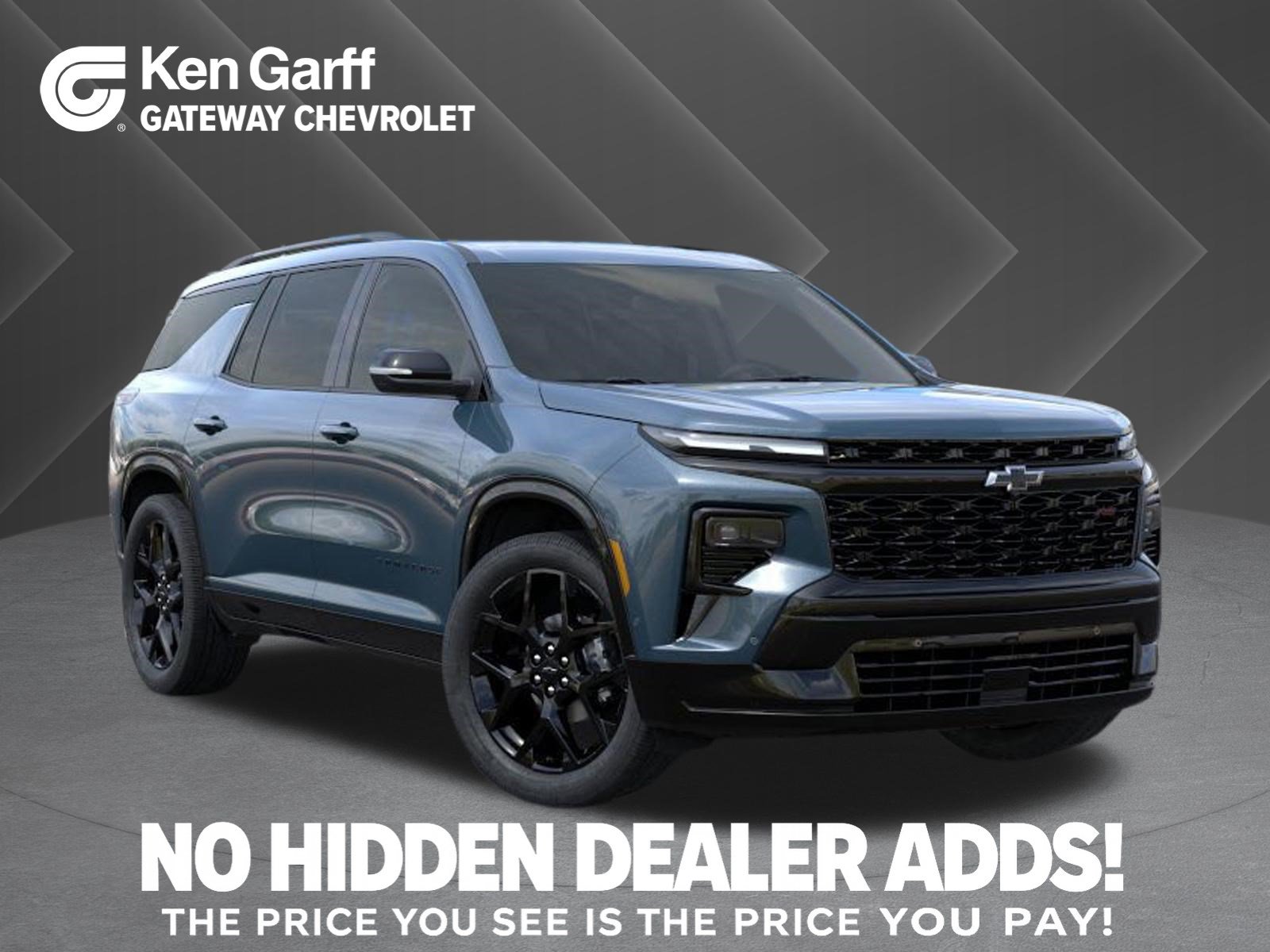 New 2026 Chevrolet Traverse RS w/ LPO, Floor Liner Package FWD image 1