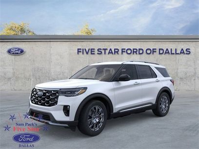 New 2025 Ford Explorer Platinum