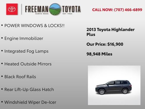 Used 2013 Toyota Highlander Plus AWD/4WD image 10