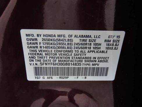 Used 2016 Honda Pilot EX image 27