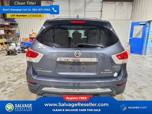 Used 2013 Nissan Pathfinder Platinum w/ Cargo Pkg AWD/4WD image 8