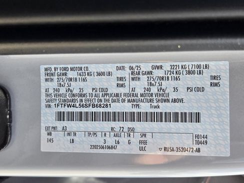 Used 2025 Ford F150 Tremor w/ Tow/Haul Package AWD/4WD image 28