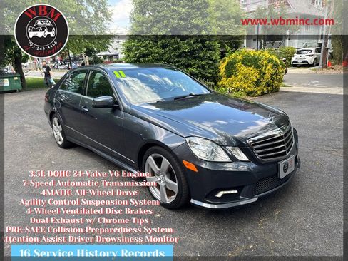 Used 2011 Mercedes-Benz E 350 4MATIC Sedan image 1