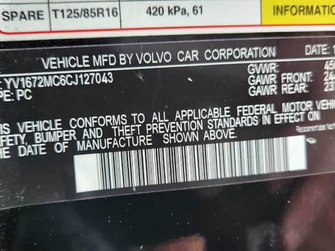 Used 2012 Volvo C70 T5 w/ Climate Pkg image 34