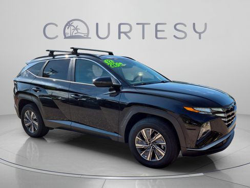 Certified 2022 Hyundai Tucson Blue AWD/4WD image 7