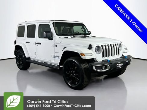 Used 2023 Jeep Wrangler Unlimited Sahara w/ Cold Weather Group image 1