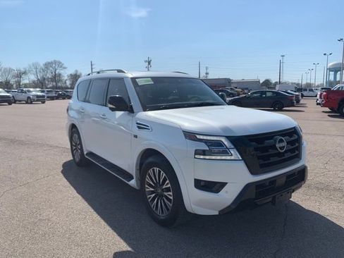 Used 2022 Nissan Armada SL w/ Midnight Edition Package image 1