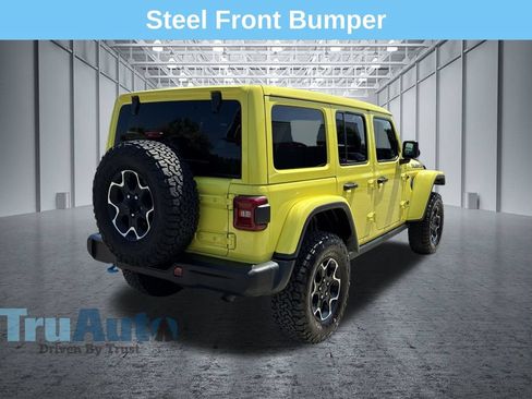 Used 2023 Jeep Wrangler Unlimited Rubicon 4xe w/ Steel Bumper Group AWD/4WD image 8
