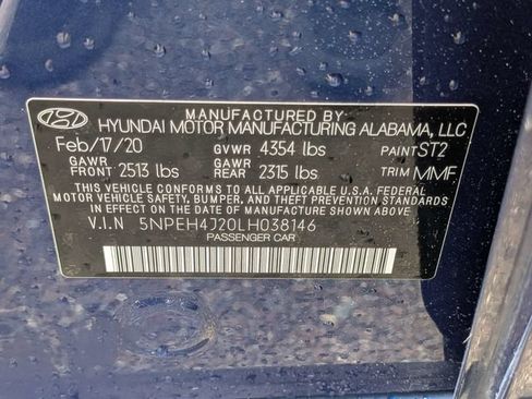 Used 2020 Hyundai Sonata Limited w/ Cargo Package FWD image 18
