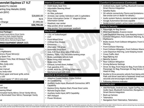 Used 2026 Chevrolet Equinox LT image 11