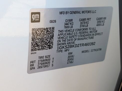 New 2026 GMC Yukon Elevation w/ Elevation Premium Package AWD/4WD image 45