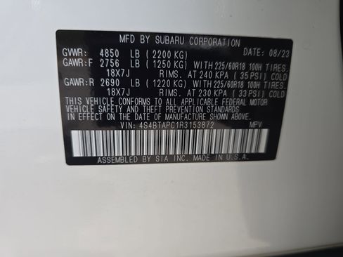 Used 2024 Subaru Outback Touring image 34