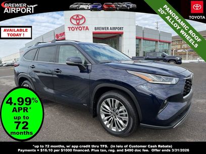 New 2026 Toyota Highlander Platinum