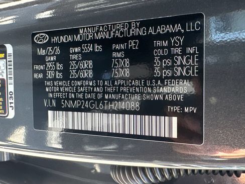 New 2026 Hyundai Santa Fe SEL FWD image 32