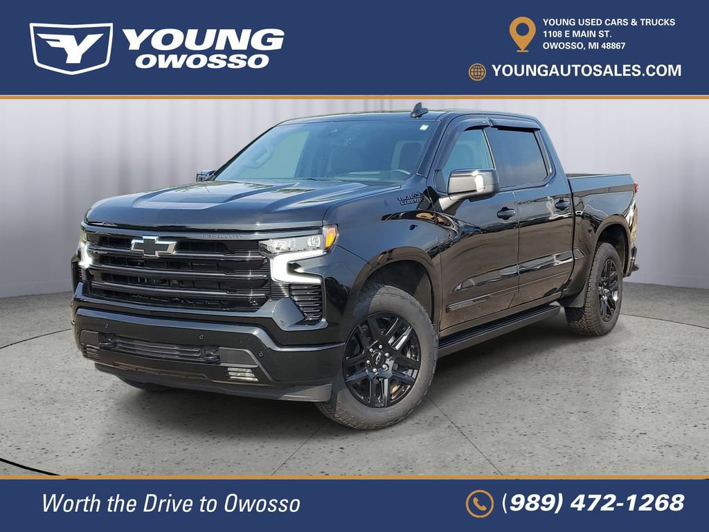 Used 2025 Chevrolet Silverado 1500 High Country w/ Midnight Edition AWD/4WD 360° Tour