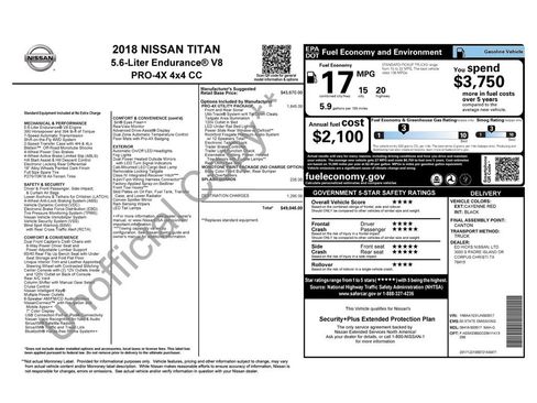 Used 2018 Nissan Titan PRO-4X w/ Pro-4x Utility Package image 5