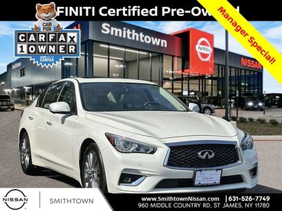 Used 2022 INFINITI Q50 Luxe w/ Cargo Package