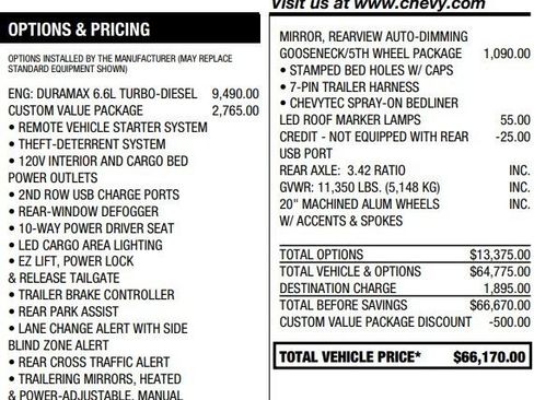 Certified 2024 Chevrolet Silverado 2500 Custom w/ Custom Value Package image 2