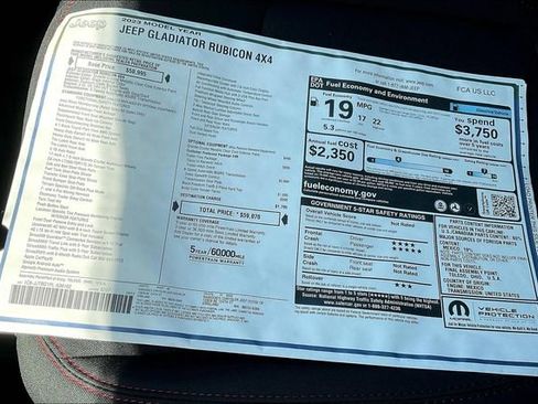 New 2023 Jeep Gladiator Rubicon w/ Trailer Tow Package image 14