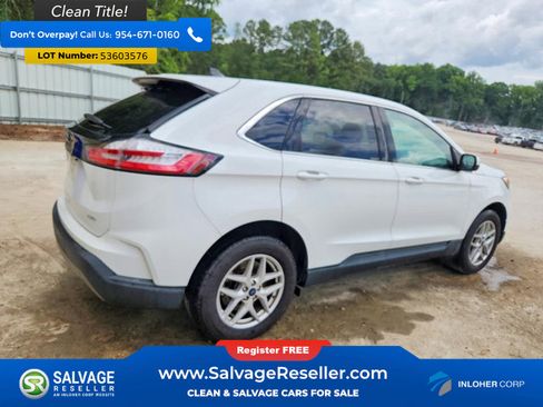 Used 2022 Ford Edge SEL w/ Cargo Accessory Package AWD/4WD image 4